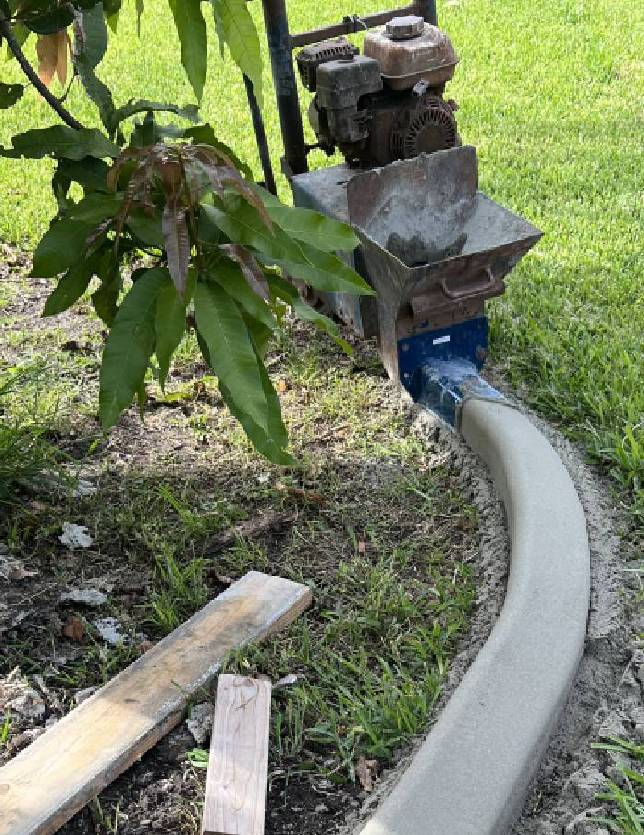 curbing machine