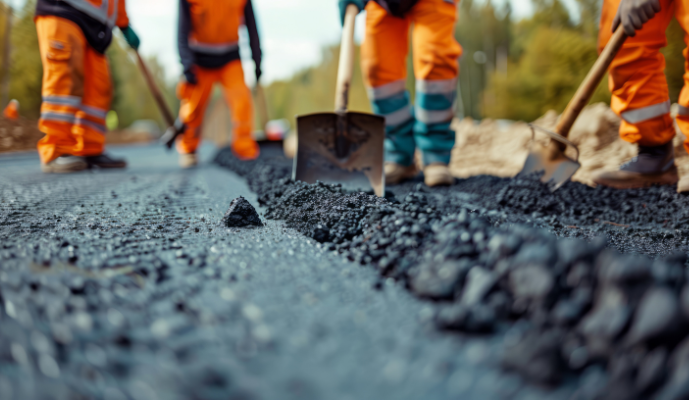 asphalt paving