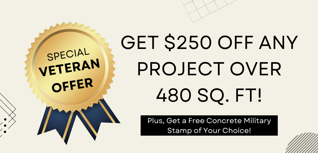 Concrete offer Website Banner Concrete offer Website Banner